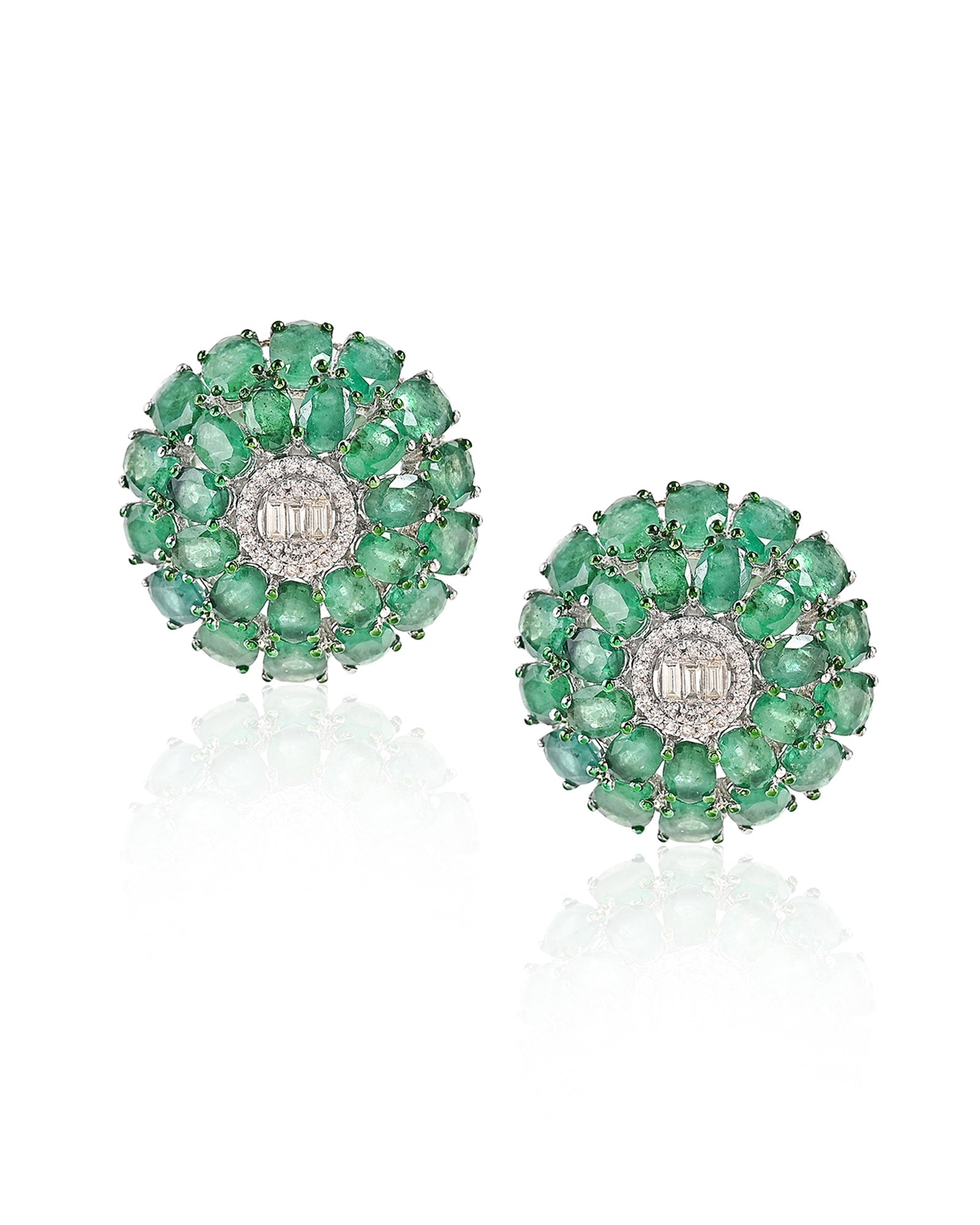 Colour Me Green Earrings | AMARIS JEWELS
