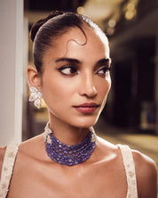 Fronde Noir Necklace