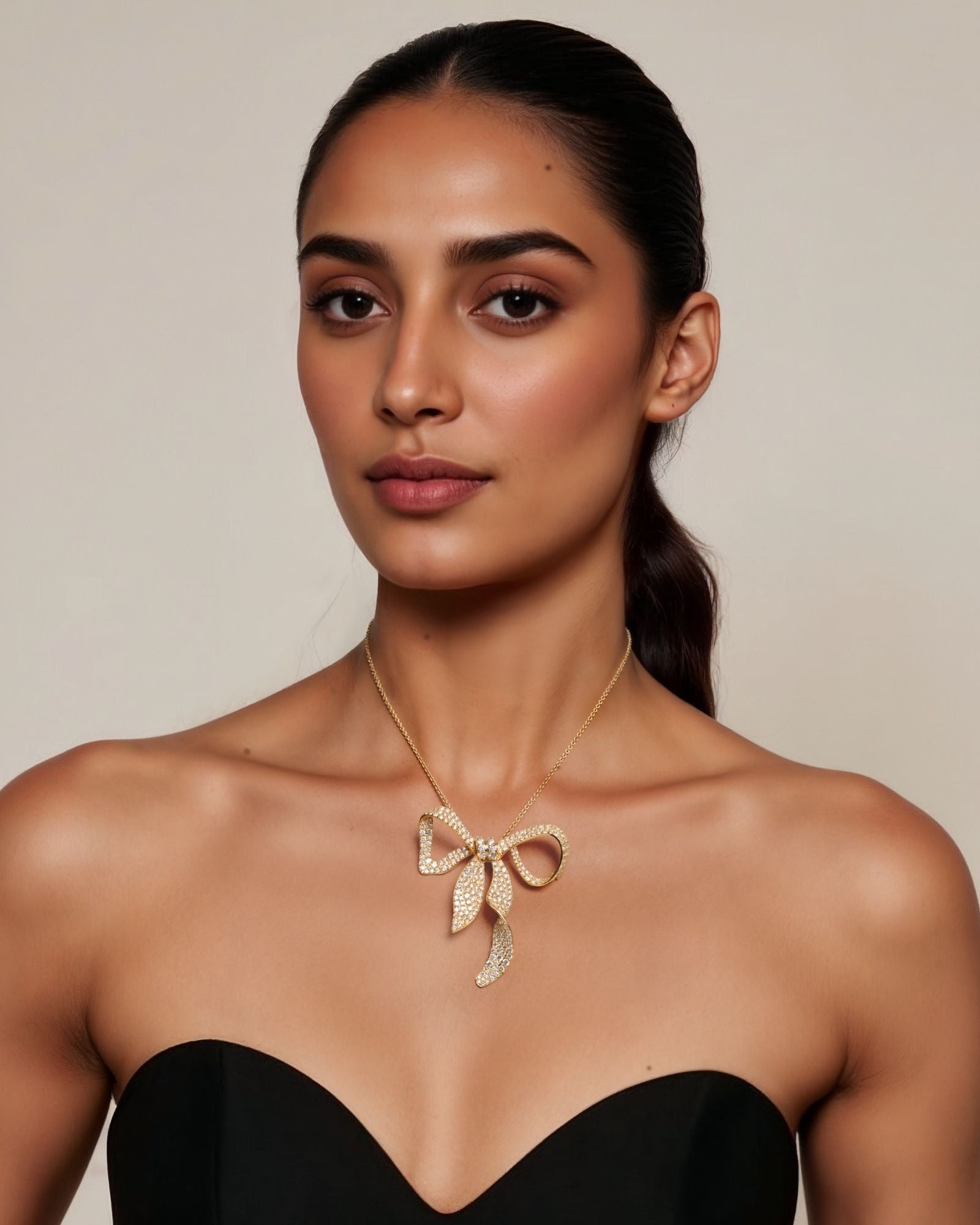 Big Bow Theory Necklace