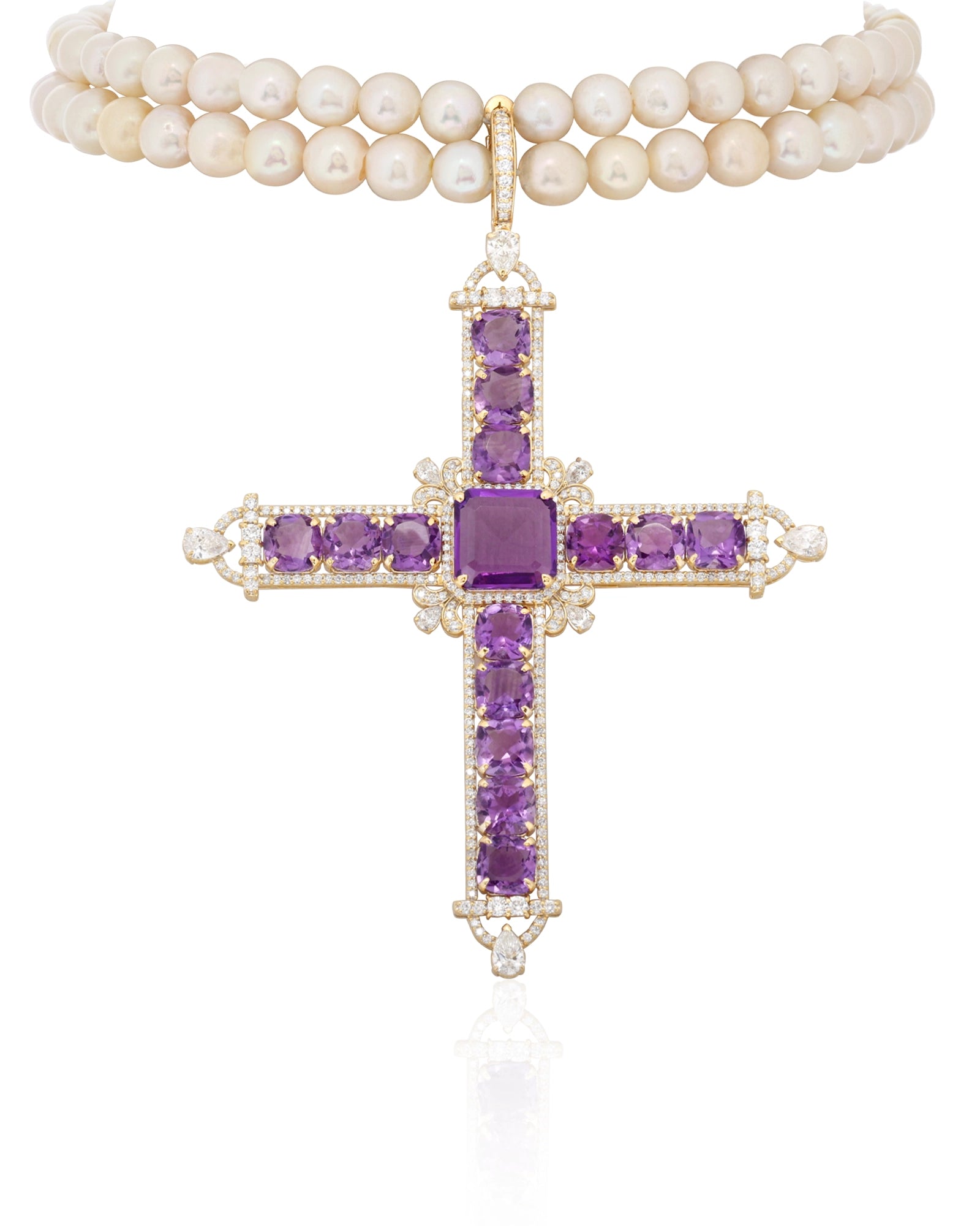 Cross My Heart Choker