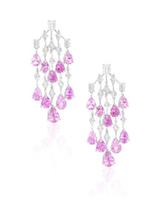 Kunzite Waterfall Earrings
