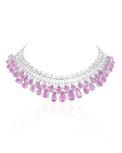 Kunzite Waterfall Necklace