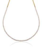 Ice Age Tennis Necklace