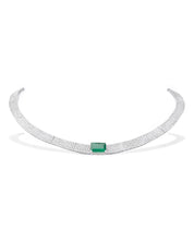 The Emerald Modernist Necklace