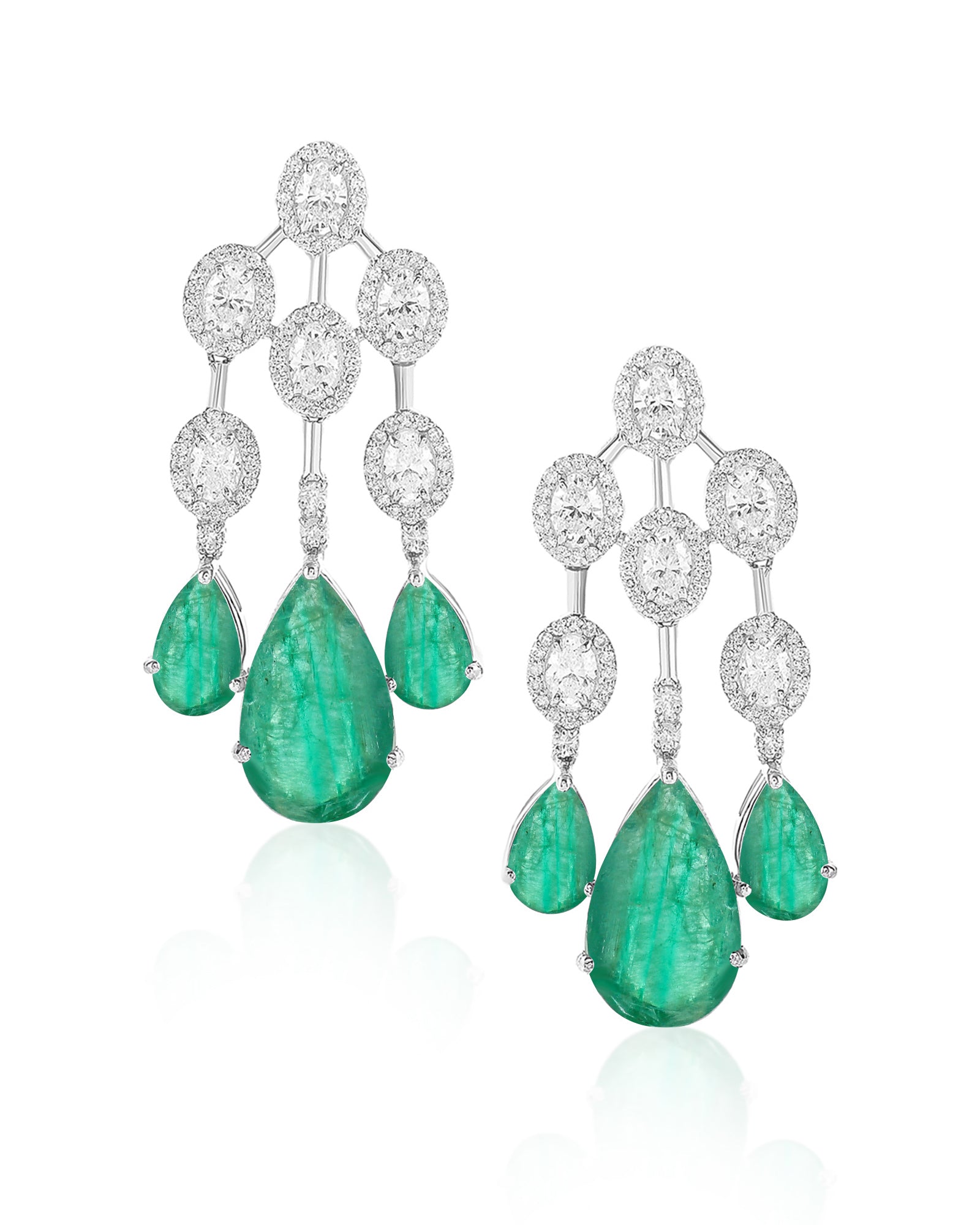 Emerald Waterfall 2.0 Earrings
