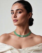 Lily luck Emerald Choker