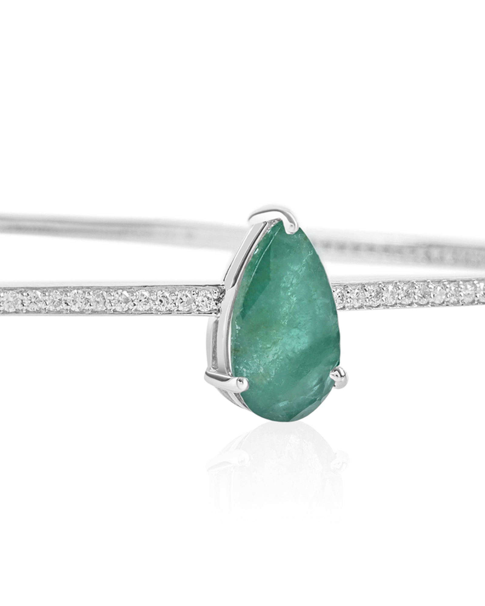 Emerald Drop Choker