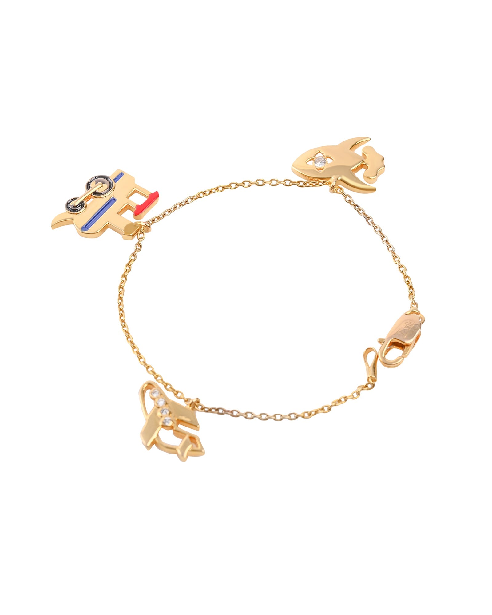 BABY A Plane bracelet