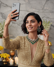 Emerald Bagh Earrings