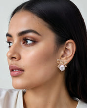 Knotty Pearl Earrings