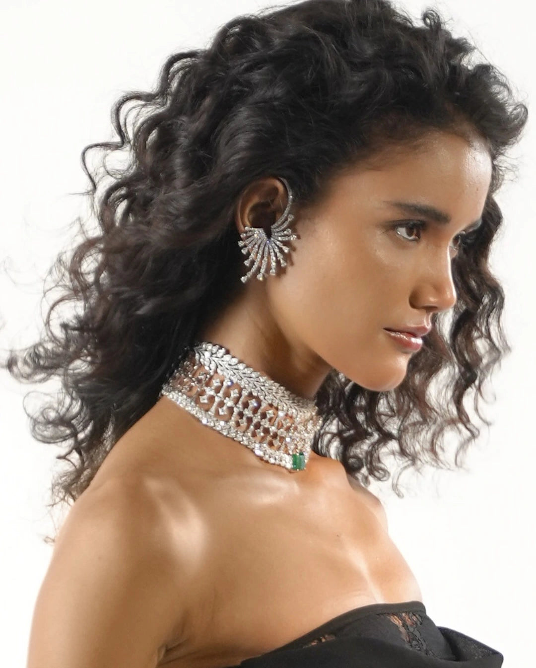 Starburst Diamond Ear Cuffs