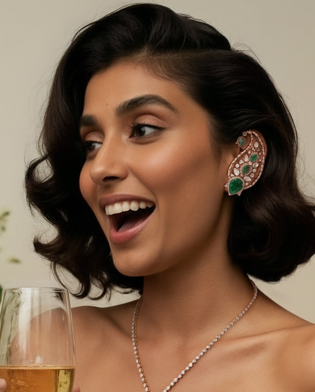 Paisley Pop Ear cuff