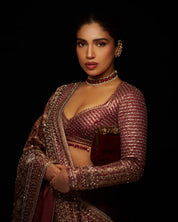 Ruby Paisley Ear Cuffs