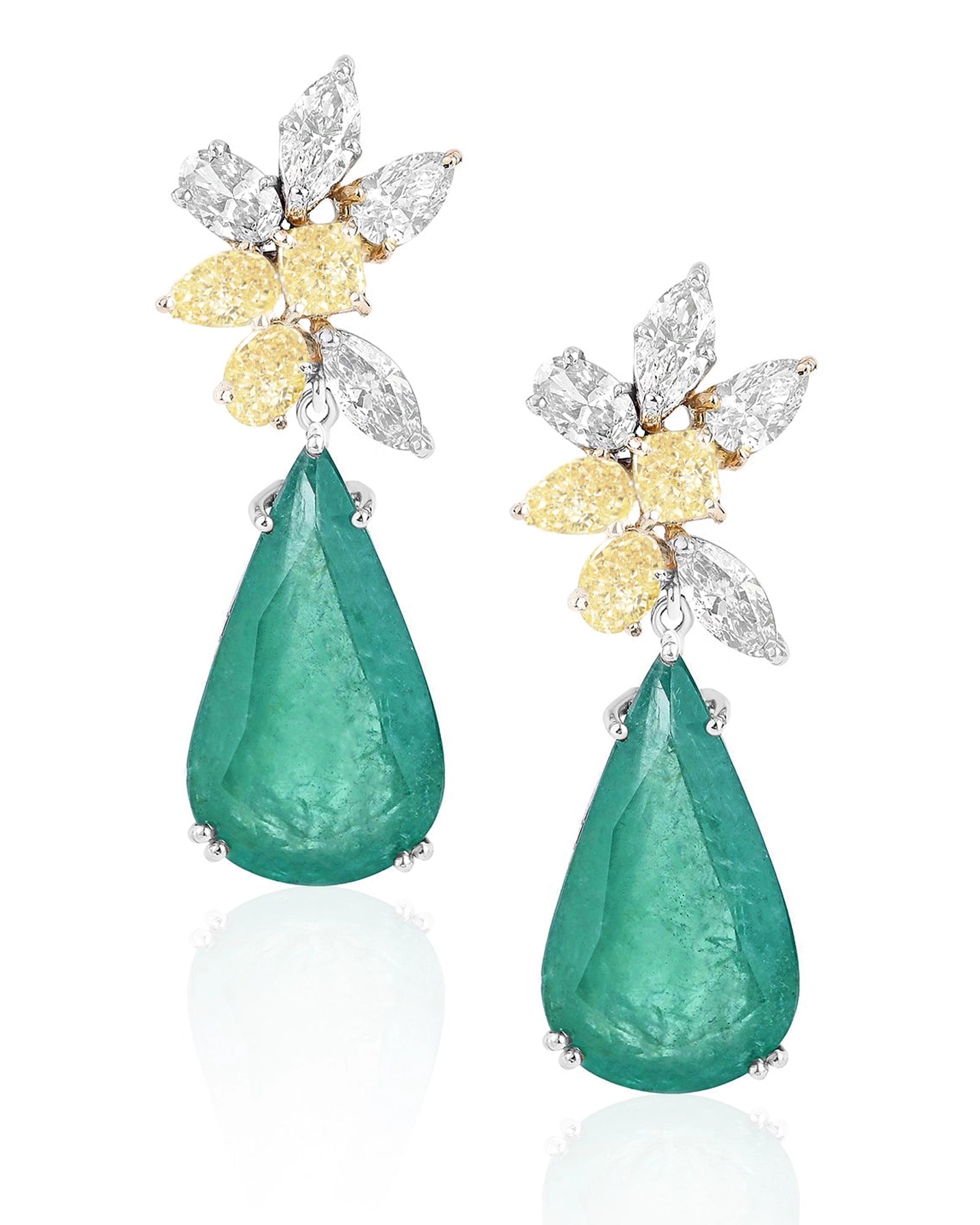 Emerald Descent Earrings