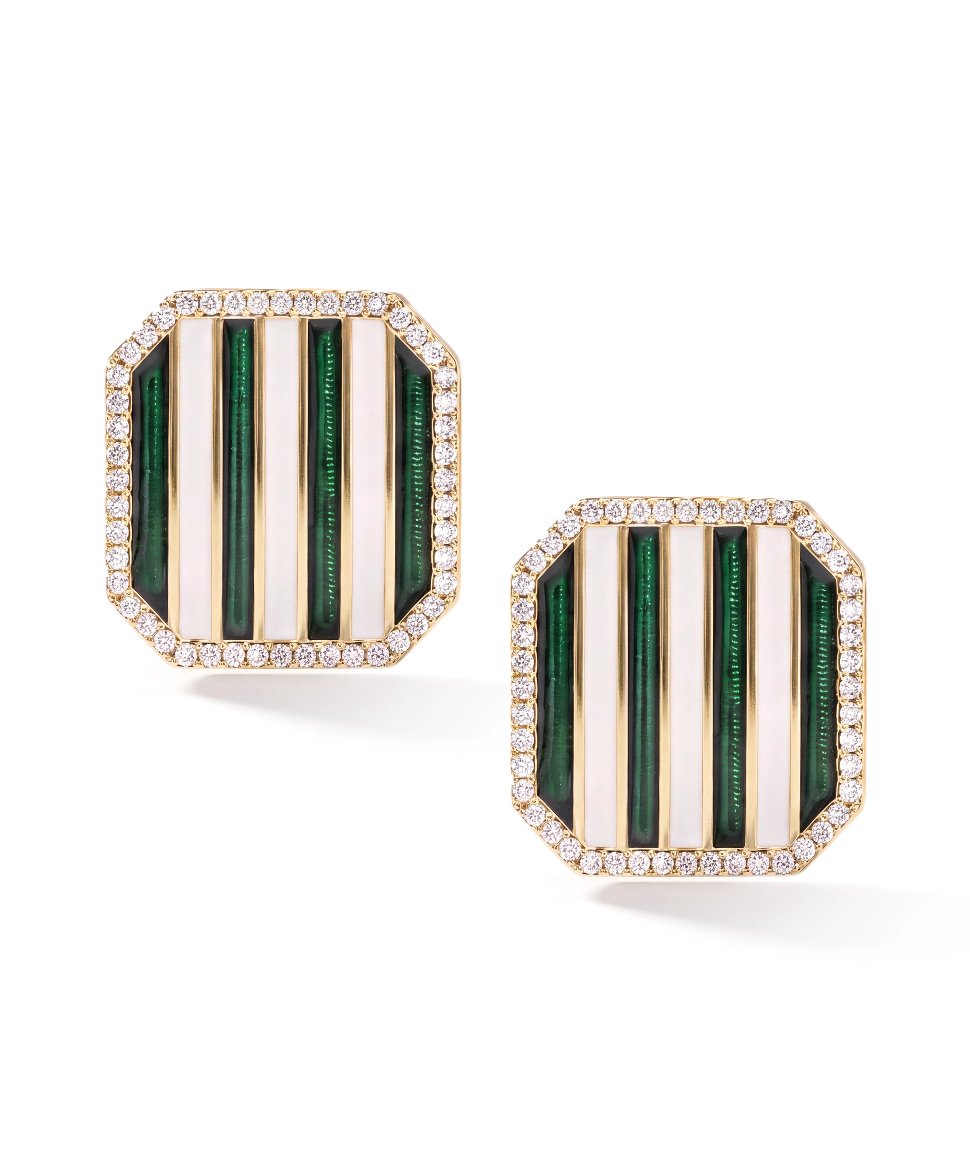 Adventure Awaits Earrings (Green) | AMARIS JEWELS | Fine Jewelry