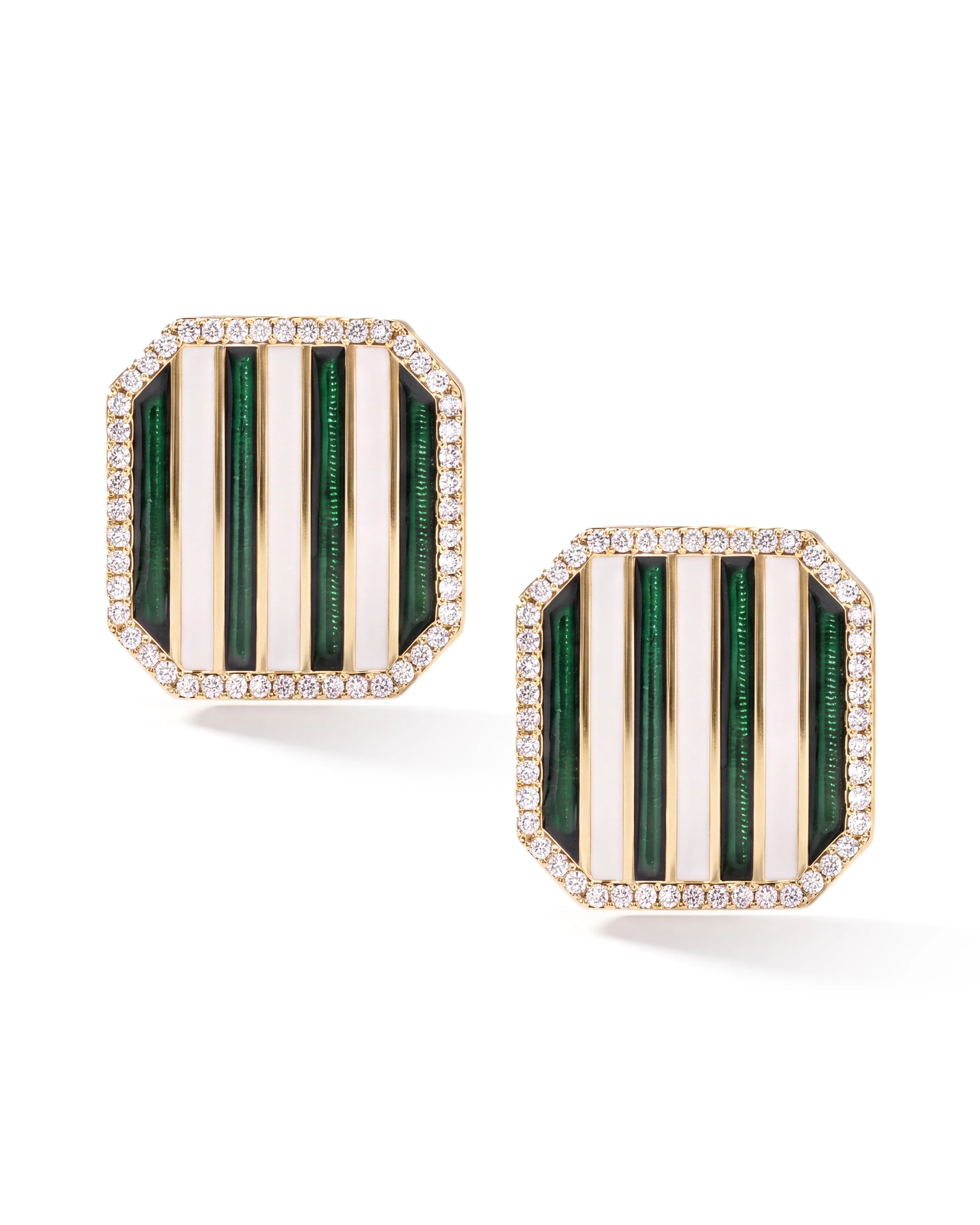 Adventure Awaits Earrings (Green) | AMARIS JEWELS | Fine Jewelry
