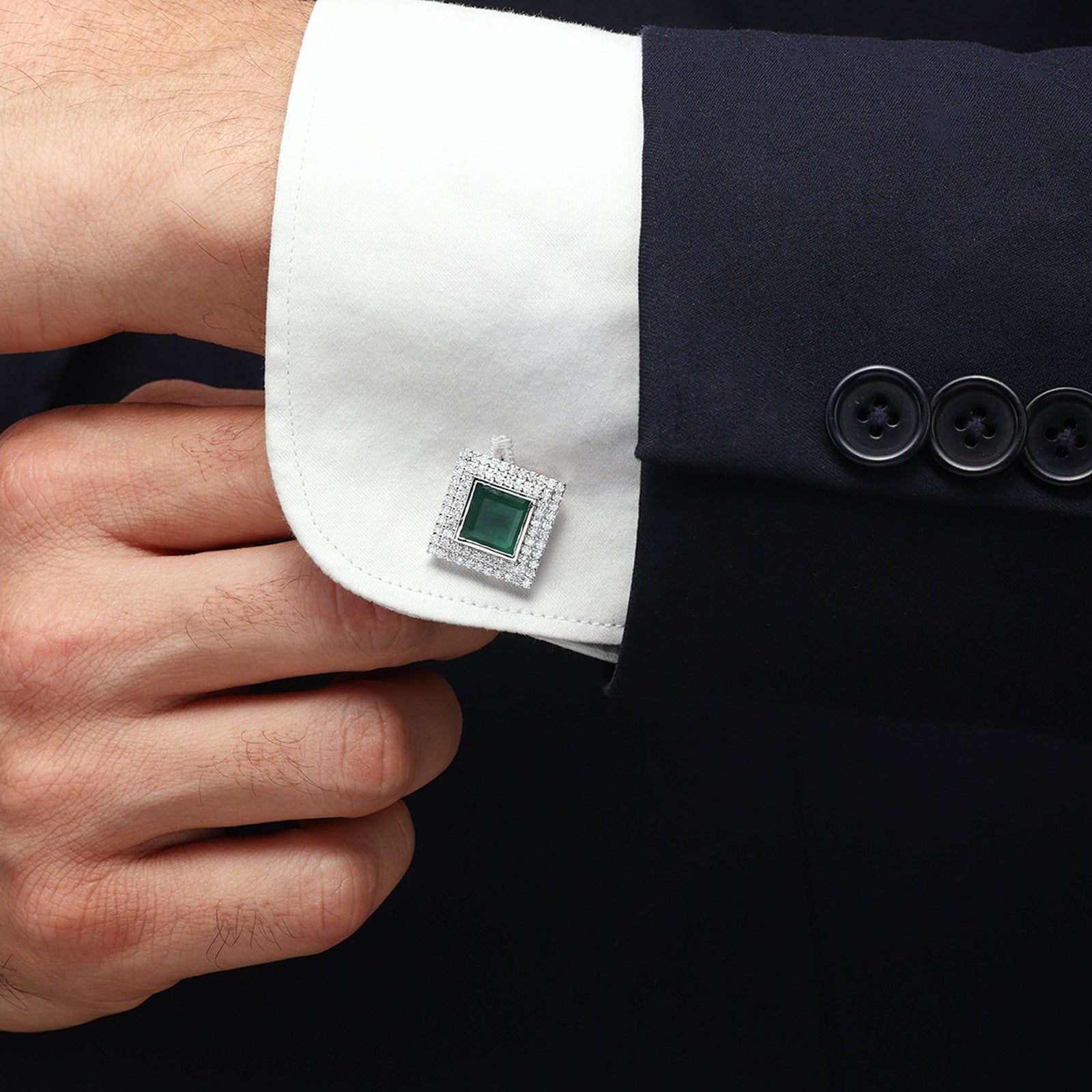After Hours Cufflinks | AMARIS JEWELS | Fine Jewelry 
