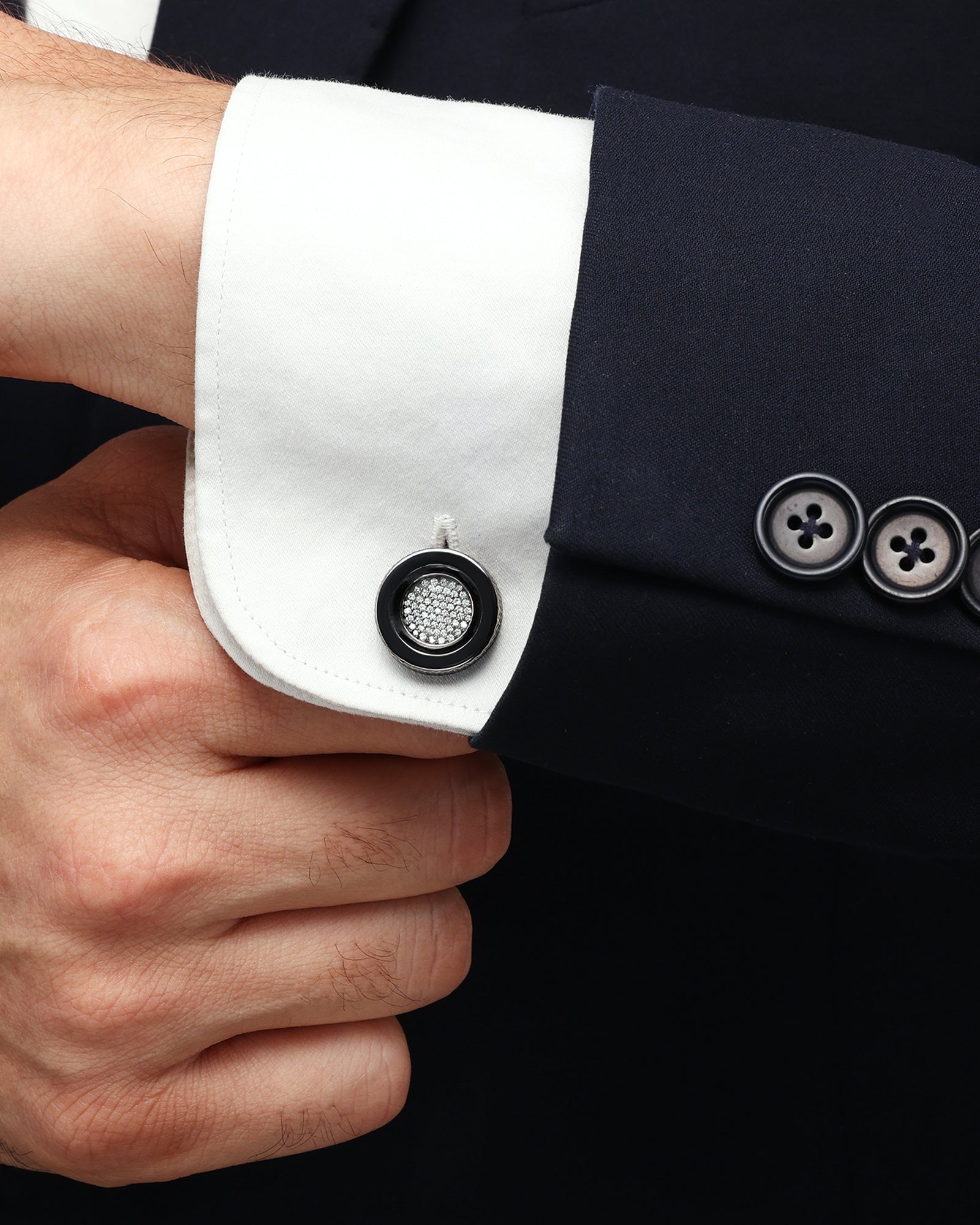 Noir Code Cufflinks