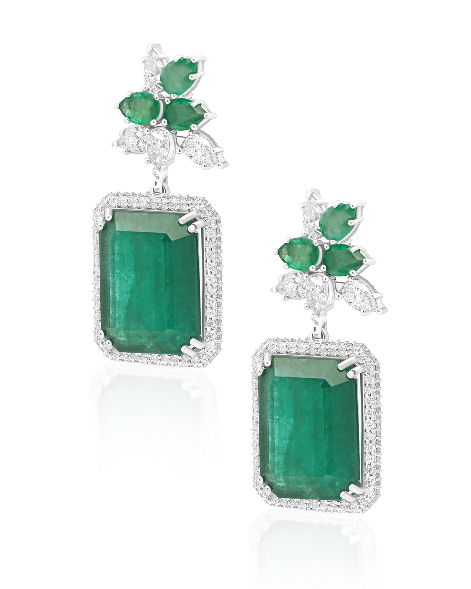 Emerald Revolution Earrings