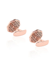 New Moon cufflinks- Rose Gold