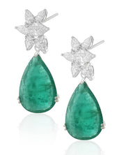 Emerald Drop Earrings