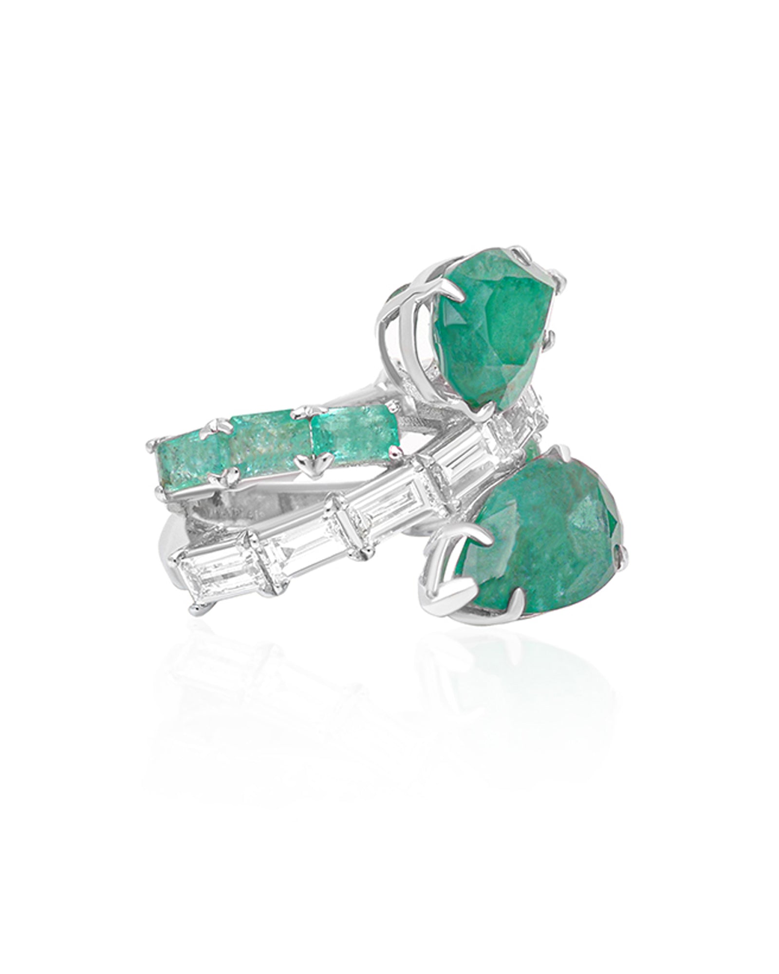 Emerald Serenade Ring