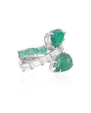 Emerald Serenade Ring