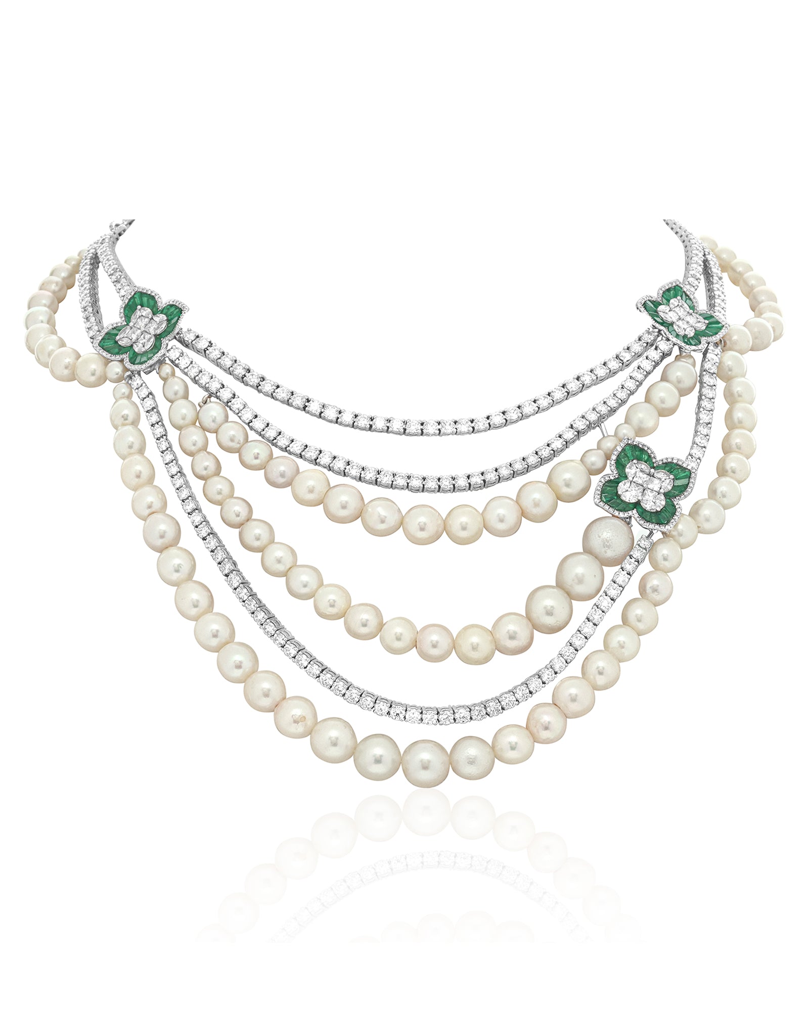 Like a Star Pearl Necklace