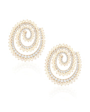 Swirl Effect Earrings