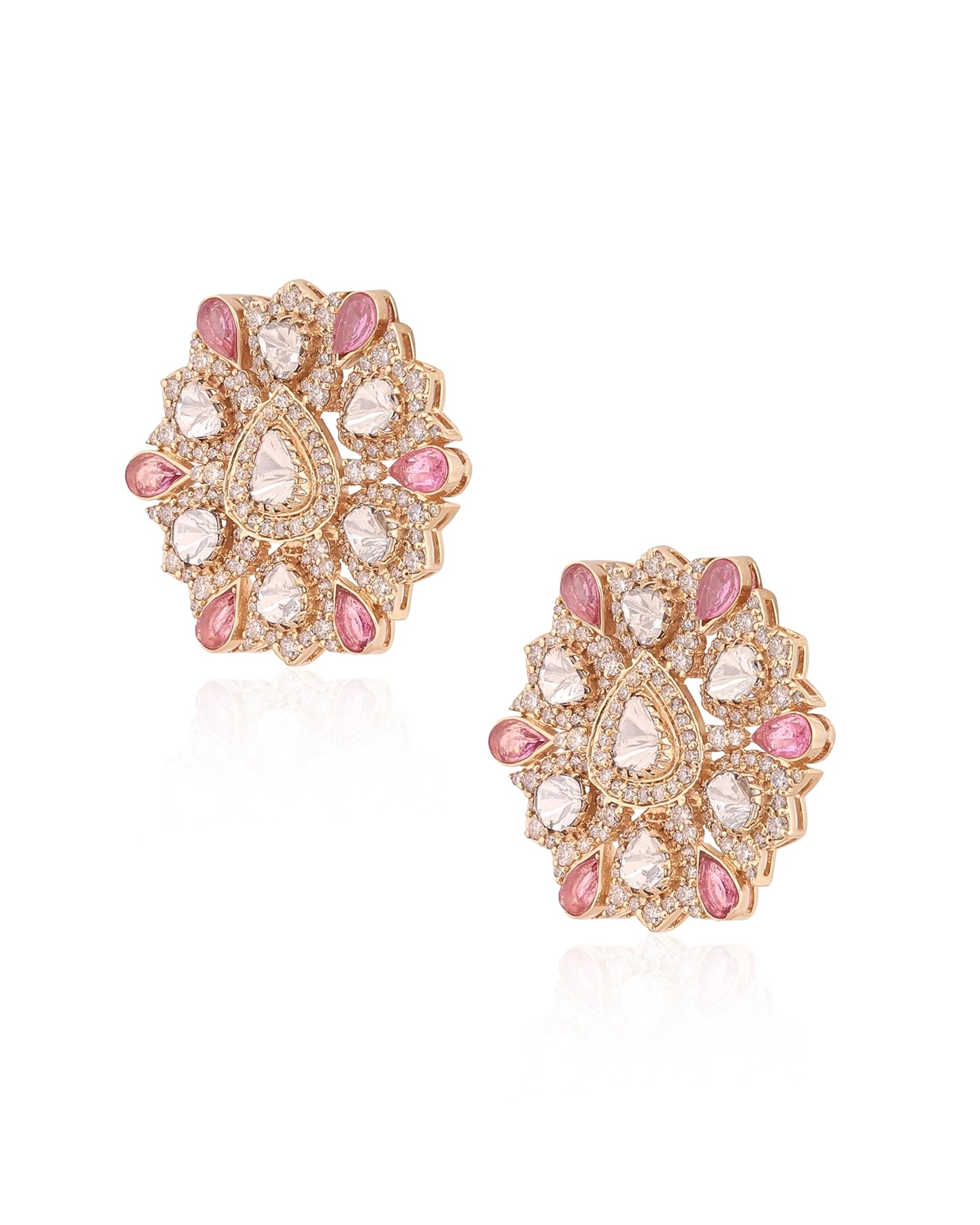Ruby Fleur Earrings