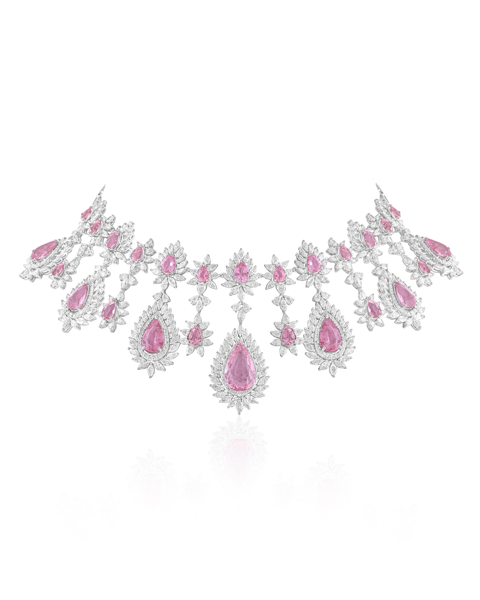 Blush Cascade Necklace