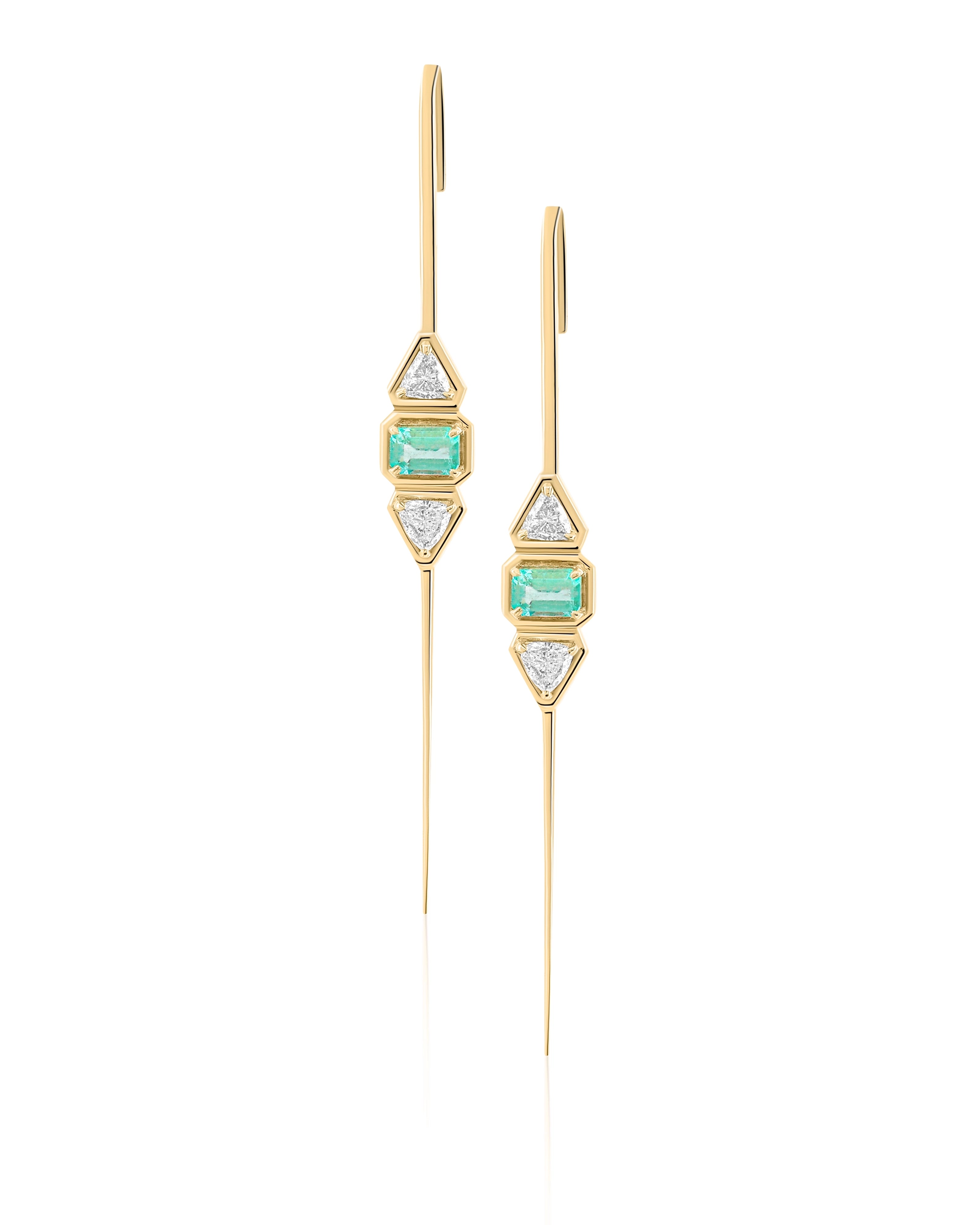 Pause Emerald Ear Bars