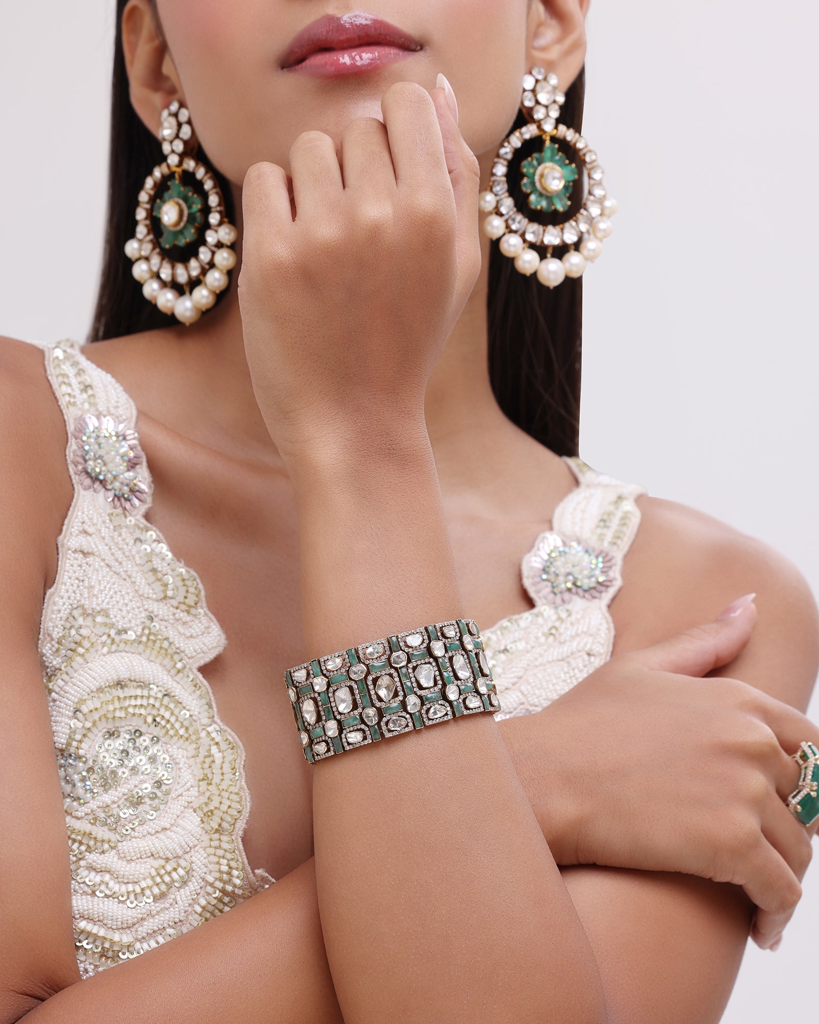 Amer Polki Bracelet | AMARIS JEWELS | Fine Jewelry 