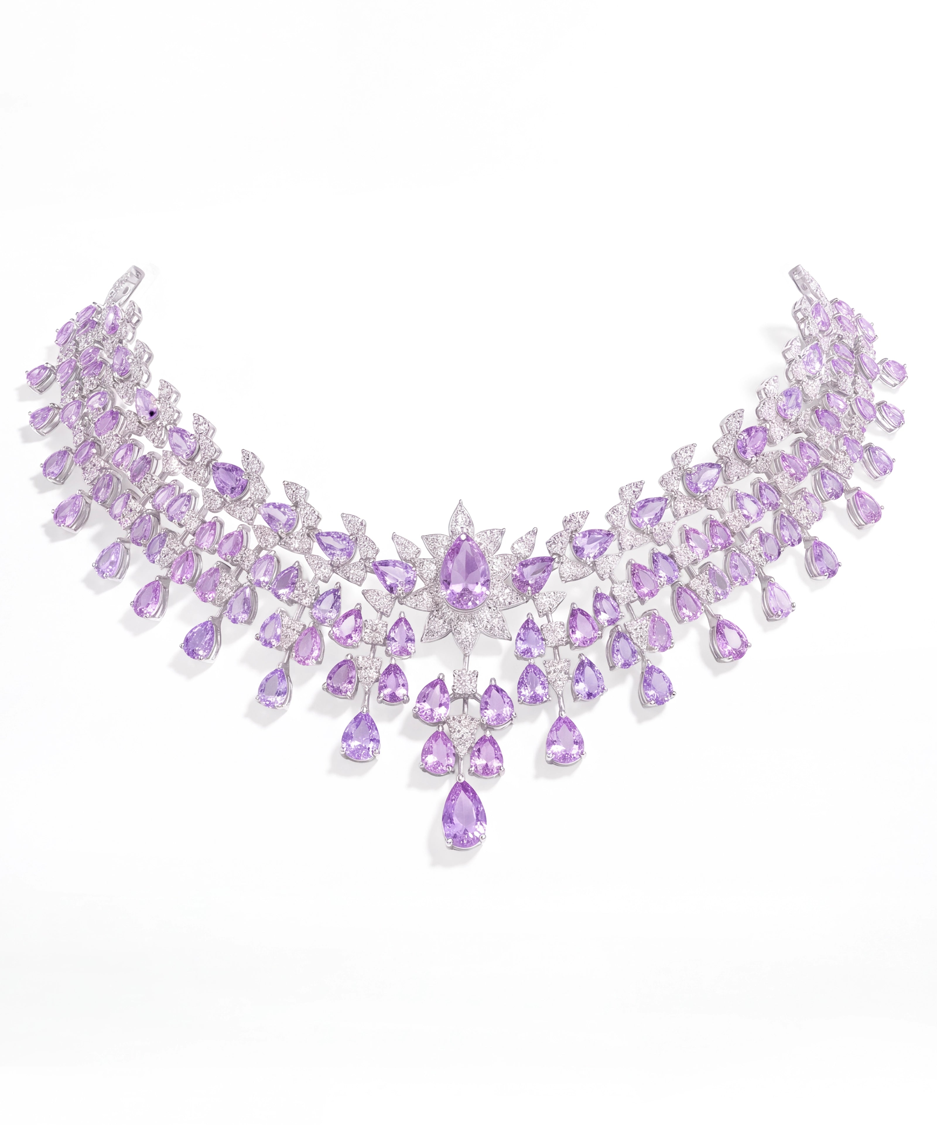 Amethyst Symphony Necklace | AMARIS JEWELS | Fine Jewelry