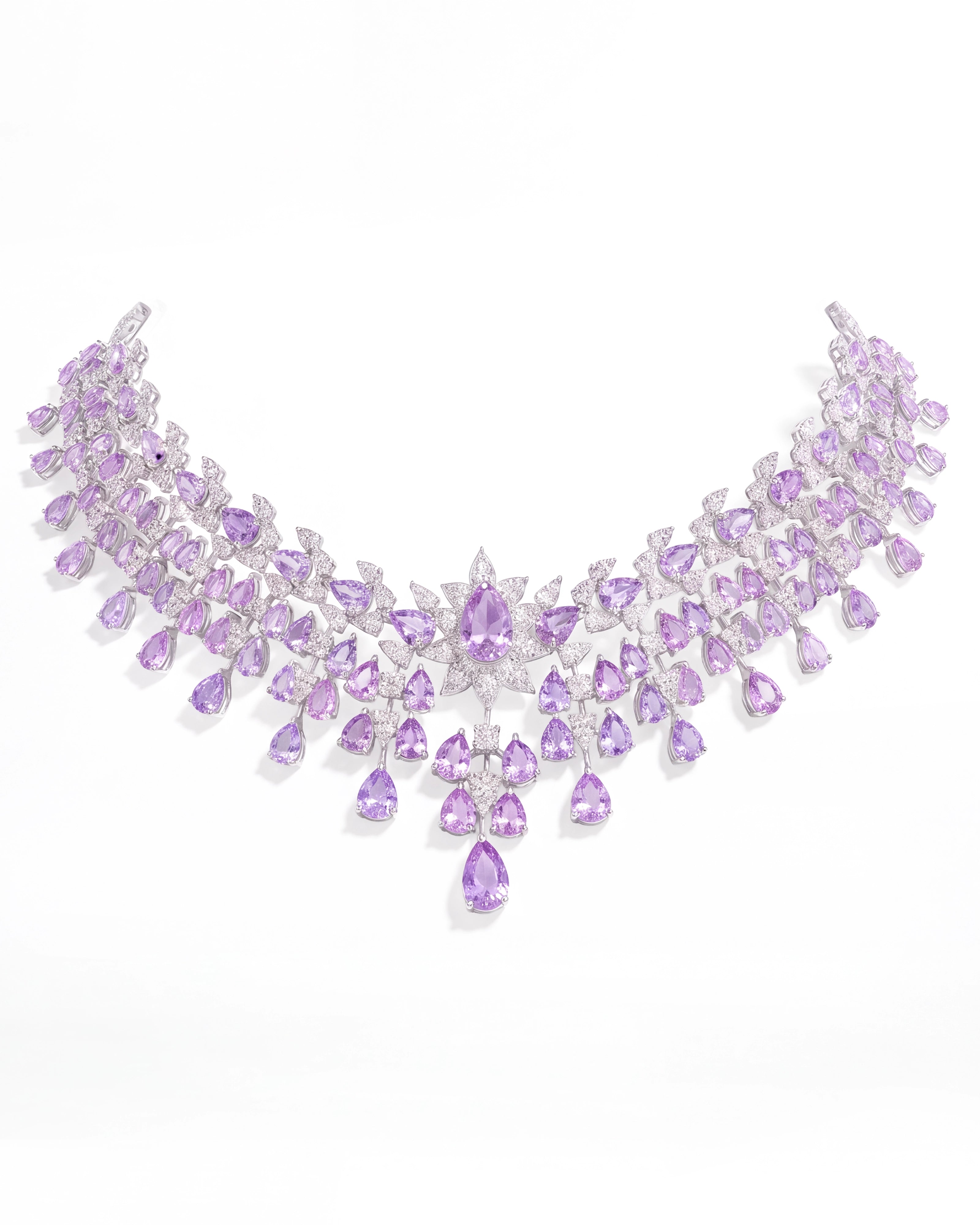 Amethyst Symphony Necklace | AMARIS JEWELS | Fine Jewelry