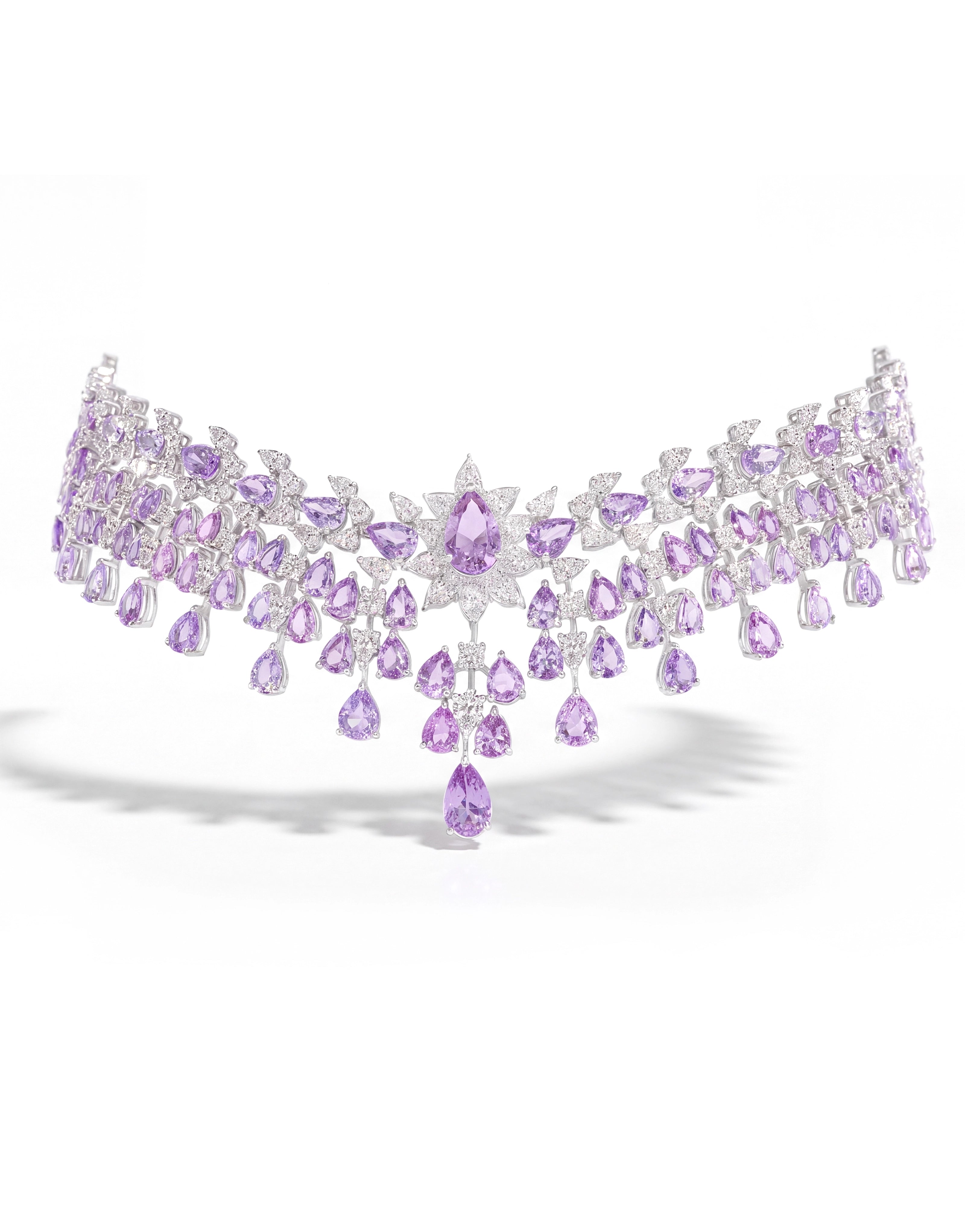 Amethyst Symphony Necklace | AMARIS JEWELS | Fine Jewelry