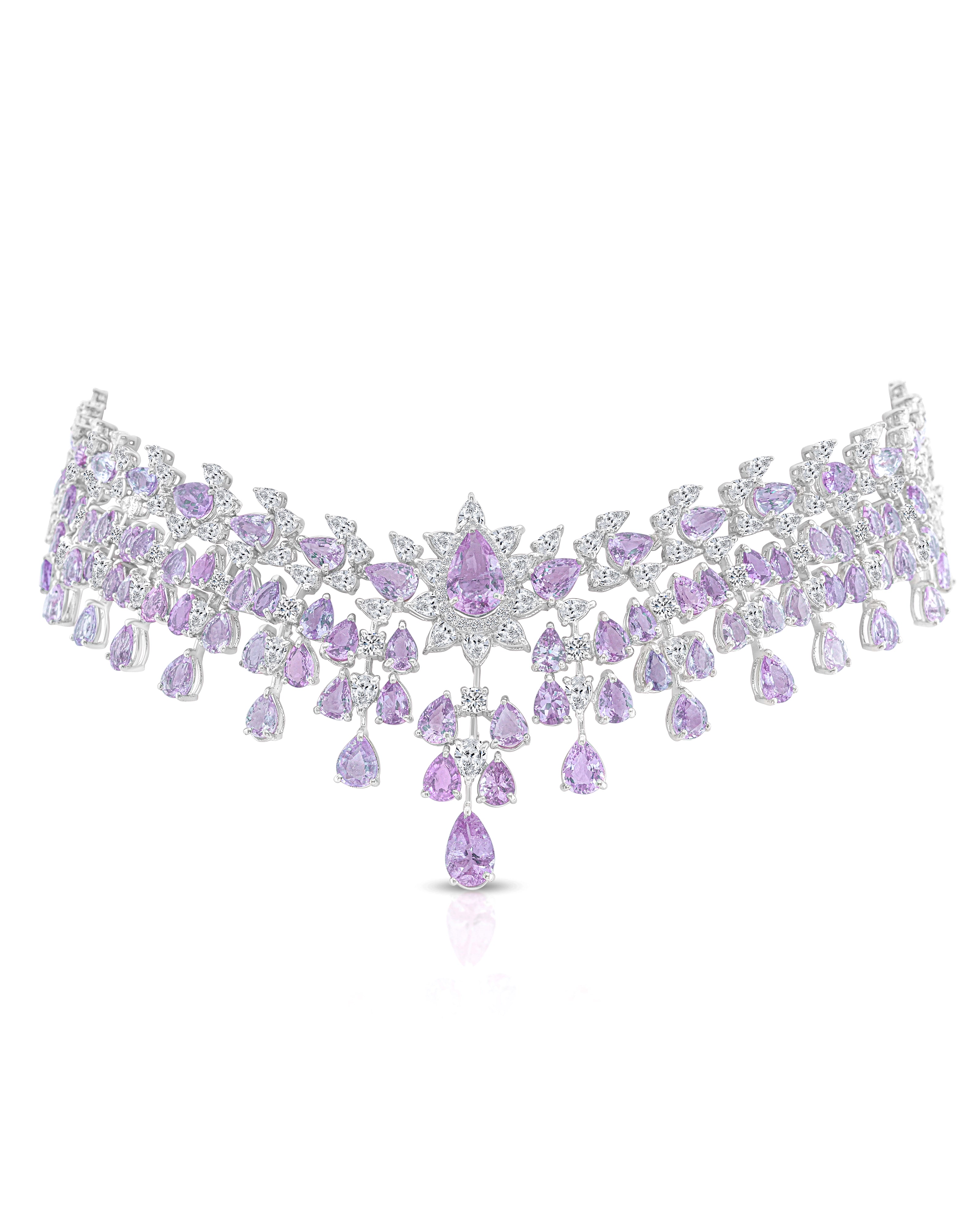 Amethyst Symphony Necklace