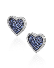Amour Earrings (Blue) | AMARIS JEWELS | Fine Jewelry 