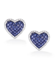 Amour Earrings (Blue) | AMARIS JEWELS | Fine Jewelry
