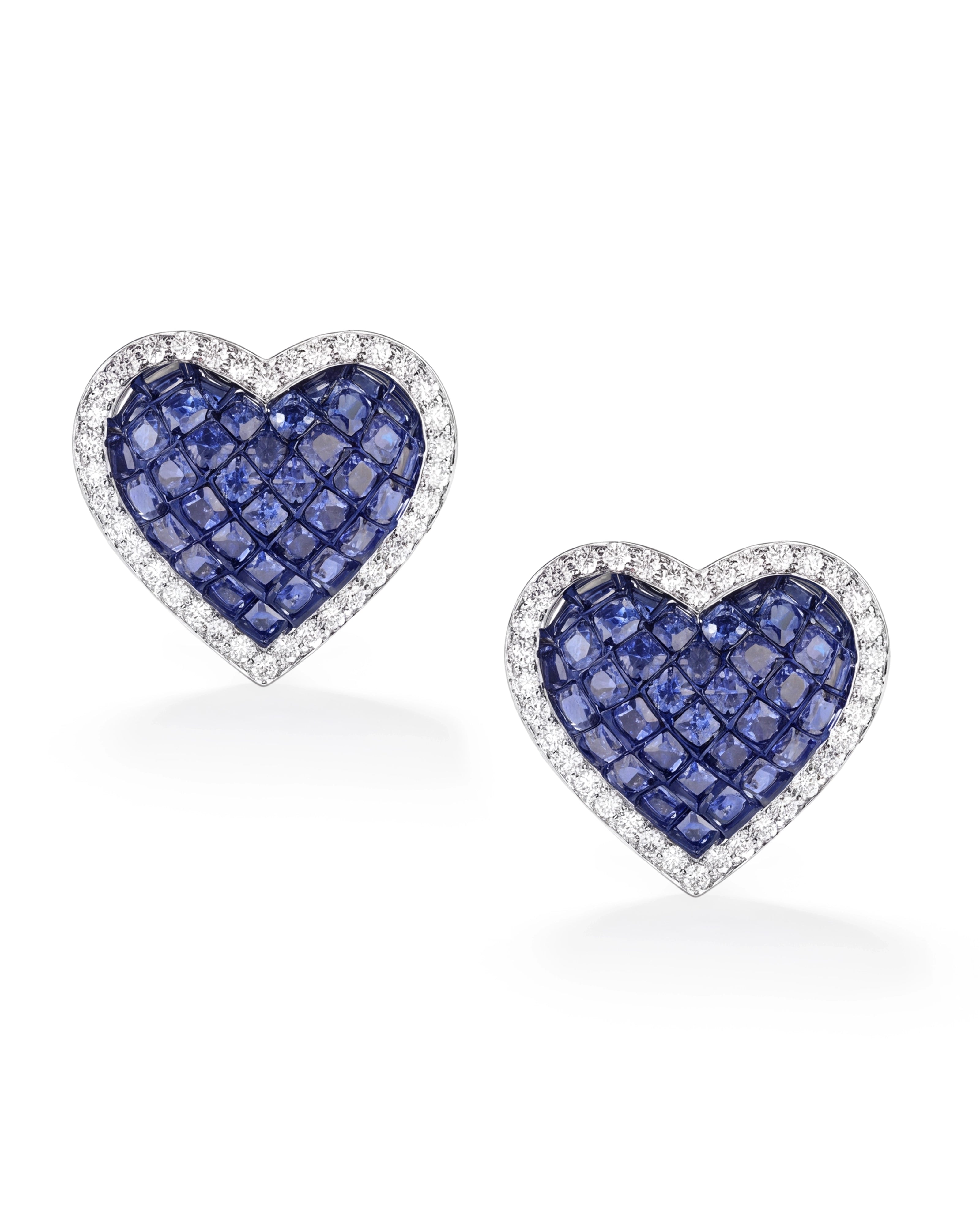 Amour Earrings (Blue) | AMARIS JEWELS | Fine Jewelry