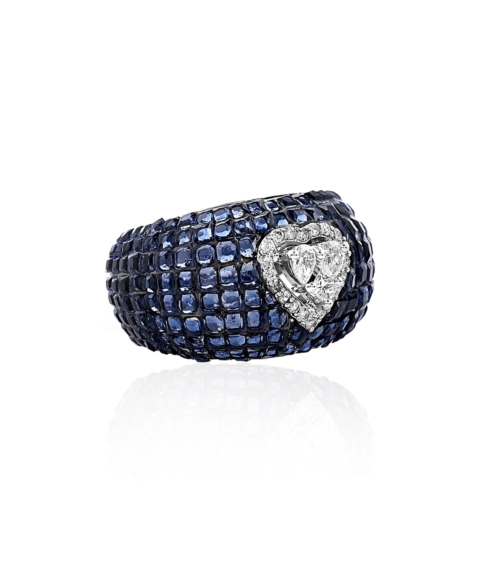 Amour Ring (blue) | AMARIS JEWELS | Fine Jewelry 