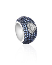 Amour Ring (blue) | AMARIS JEWELS | Fine Jewelry 
