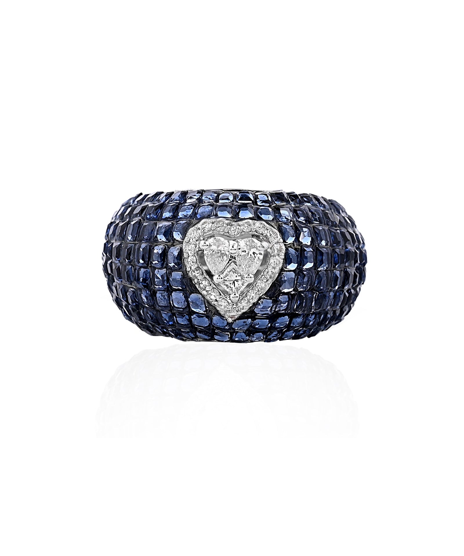 Amour Ring (blue) | AMARIS JEWELS | Fine Jewelry 