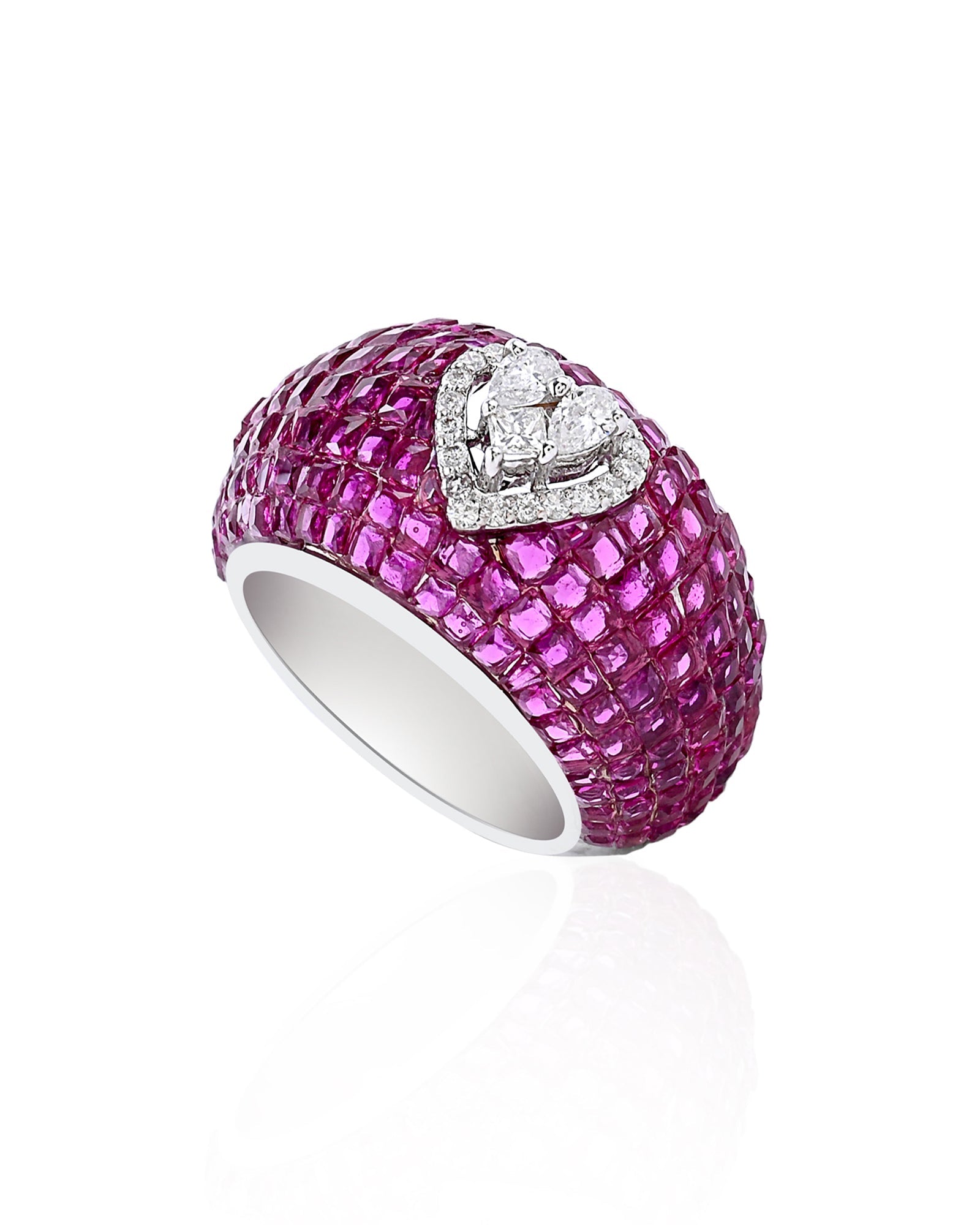 Amour Ring (pink) | AMARIS JEWELS | Fine Jewelry 