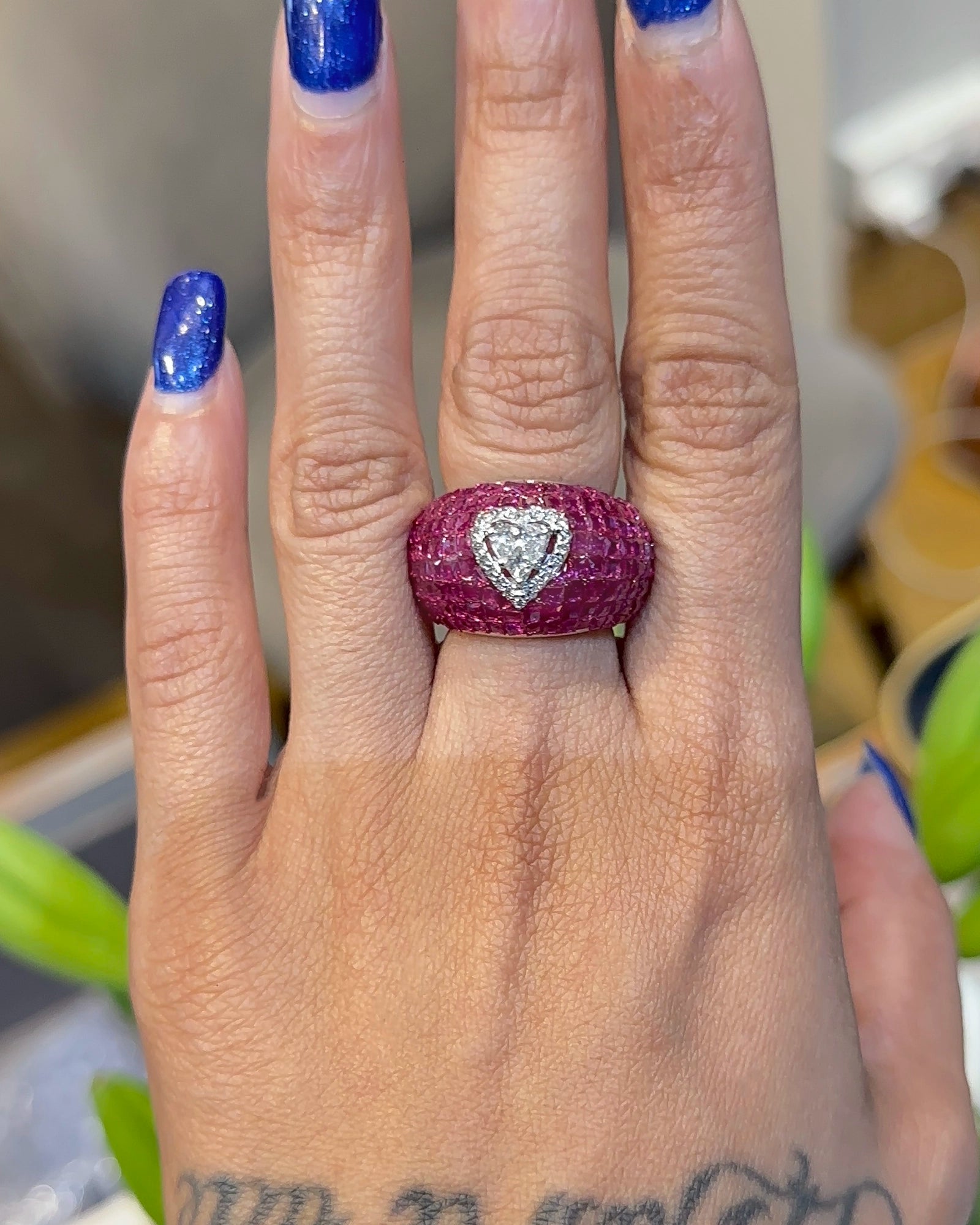 Amour Ring (pink) | AMARIS JEWELS | Fine Jewelry 