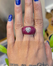 Amour Ring (pink) | AMARIS JEWELS | Fine Jewelry 