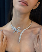 Aurora Bow Necklace | AMARIS JEWELS | Fine Jewelry