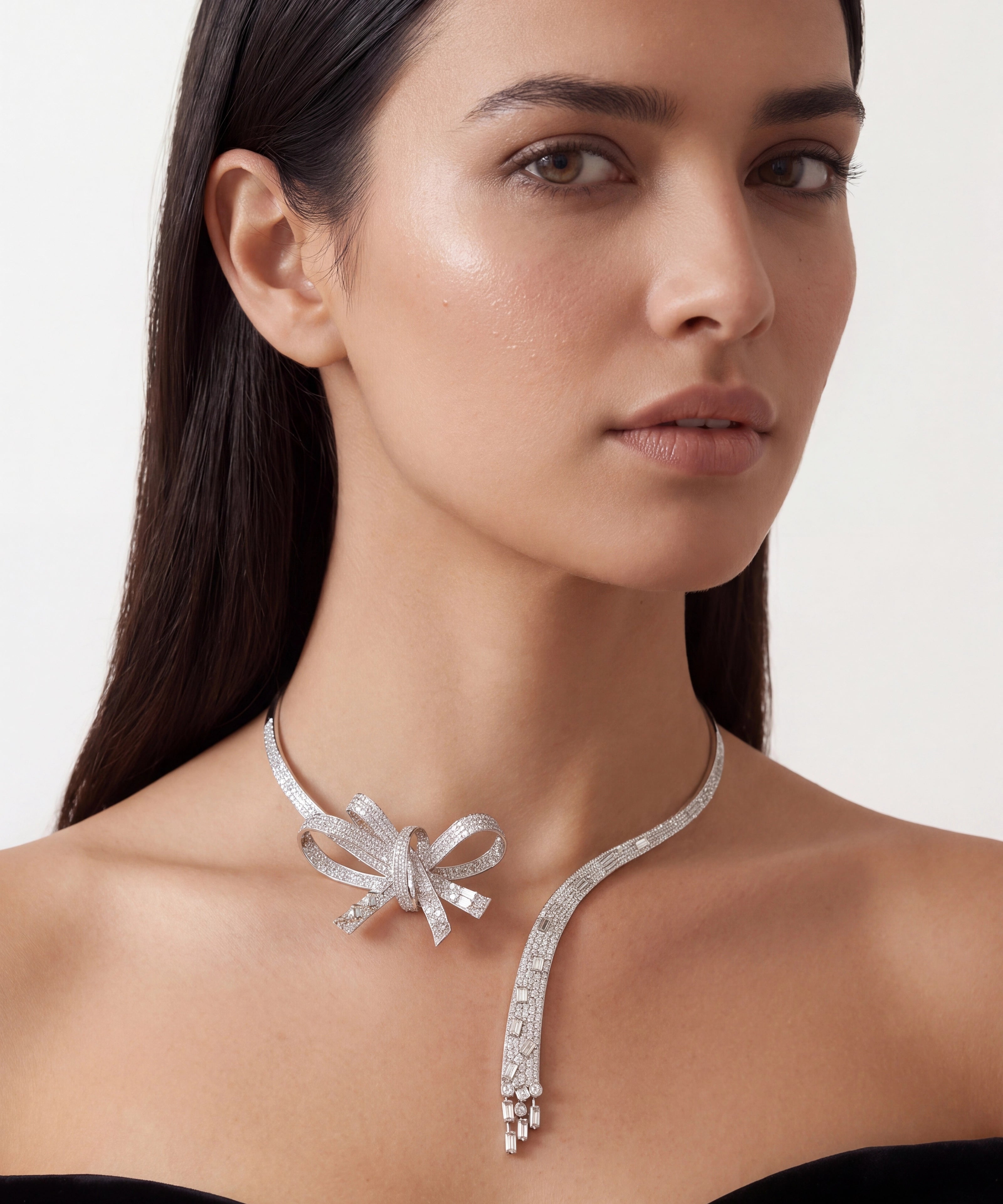 Aurora Bow Necklace | AMARIS JEWELS | Fine Jewelry