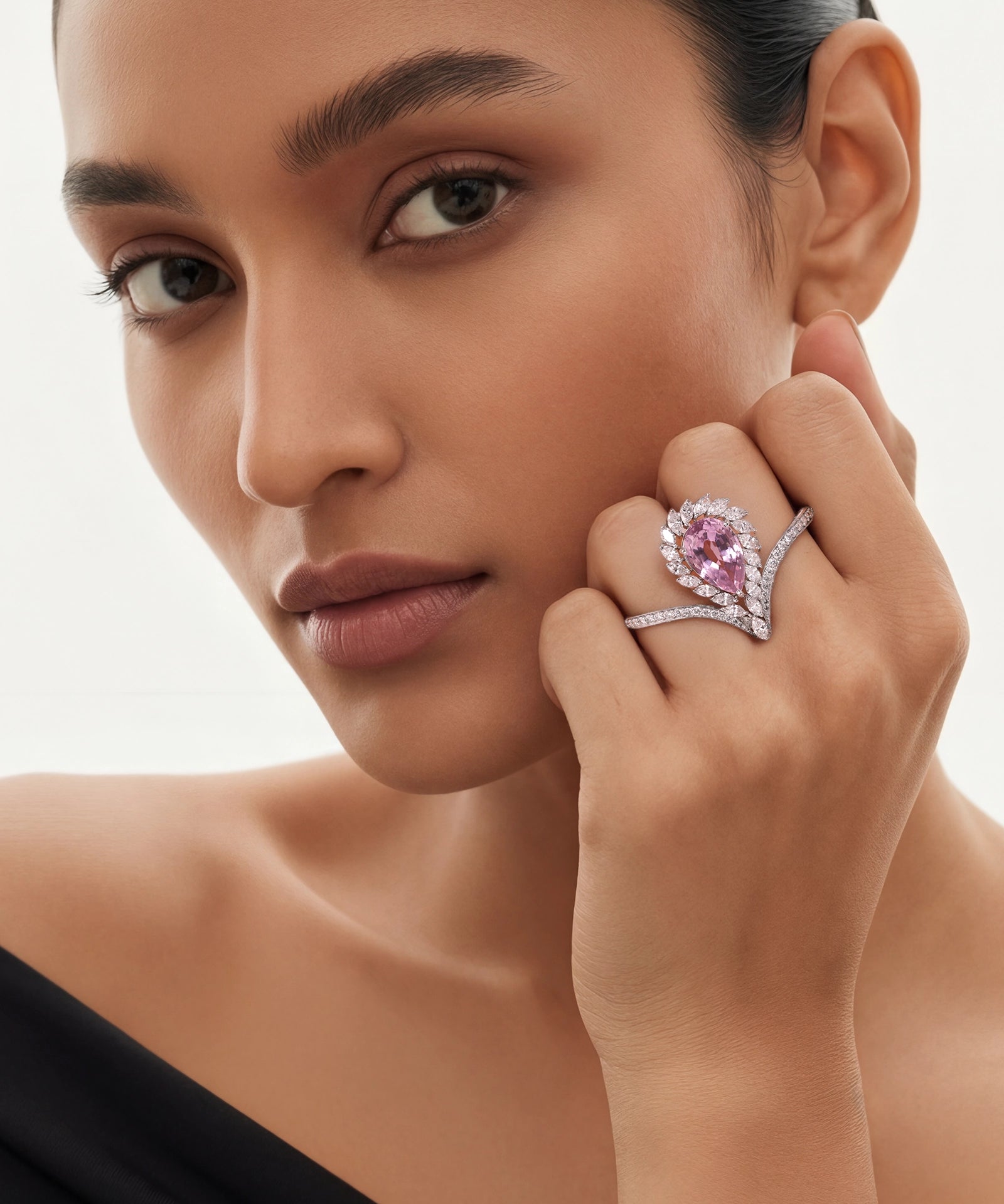 Aurora Drop Ring | AMARIS JEWELS | Fine Jewelry 