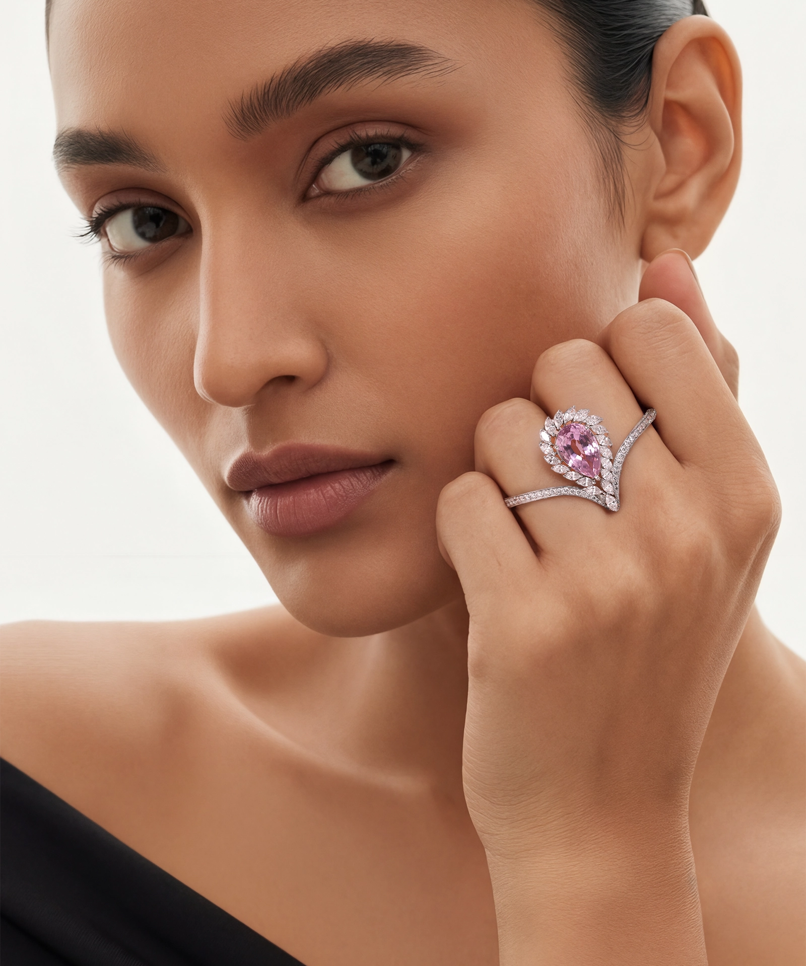 Aurora Drop Ring | AMARIS JEWELS | Fine Jewelry 